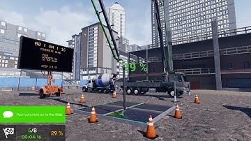 Concrete Pump Simulator | CM Labs Simulation