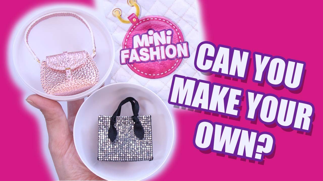 Can you make your own Mini brand Fashion Balls? Inspired by Series 2 Mini Fashion balls. YouTube