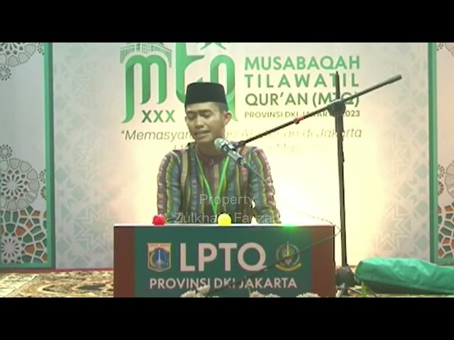 MIFTAH FARIDL JUARA 1 TILAWAH REMAJA MTQ PROVINSI DKI JAKARTA 2023 class=