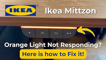 How to Fix the Orange Light on the IKEA Mittzon Desk (Not Responding)