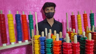 Brain test: Satisfying Ring Stacking Puzzle Game ASMR | Wooden Stack Clicks