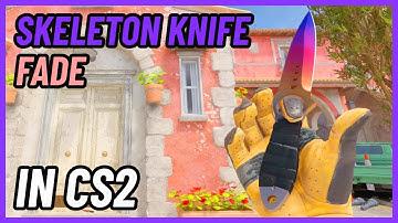 ★ CS2 Skeleton Knife Fade | CS2 Knife In-Game Showcase [4K]