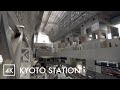 Kyoto Station, by Hiroshi Hara - Japan Walking Tour  | 4K with Binaural Audio