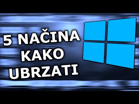 5 načina kako ubrzati WINDOWS 10