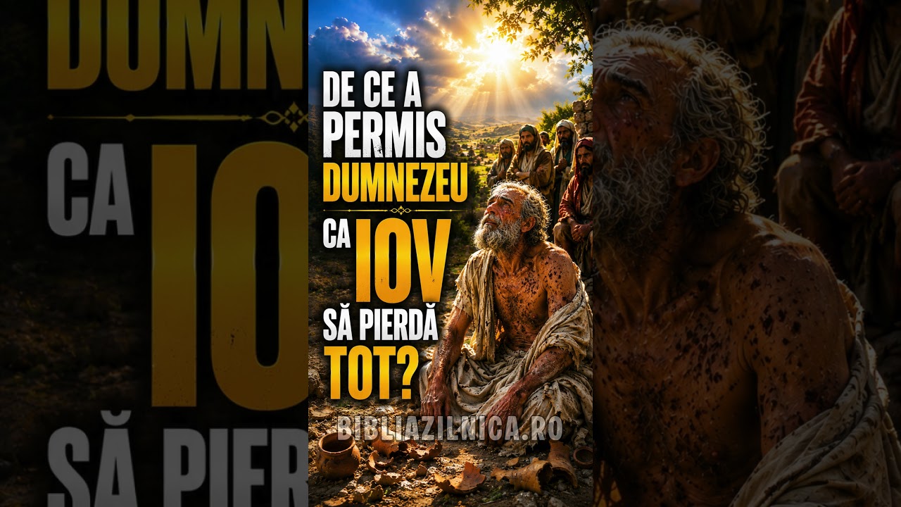 De ce a permis Dumnezeu ca Iov să piardă tot? Era Iov testat… sau Dumnezeu era acuzat? - Întrebări