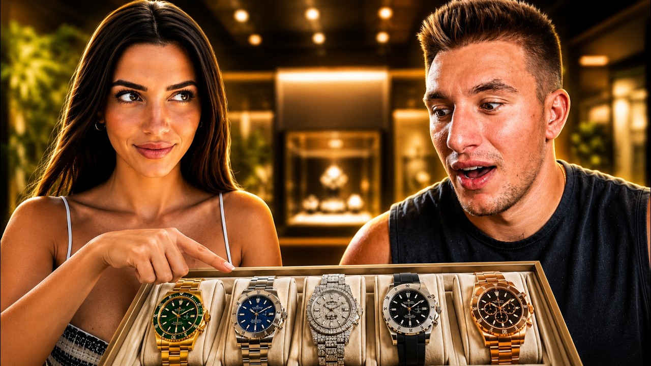 SteveWillDoIt Let His Girlfriend Pick Any Watch At TPT… - YouTube - TimePieceTrading