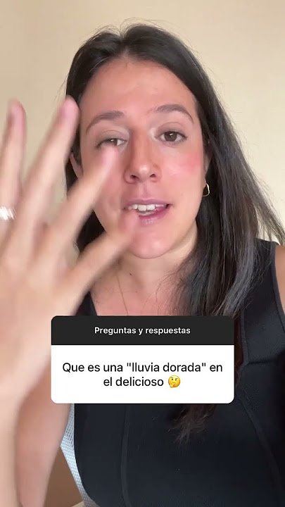 ¿Qué es la lluvia dorada?