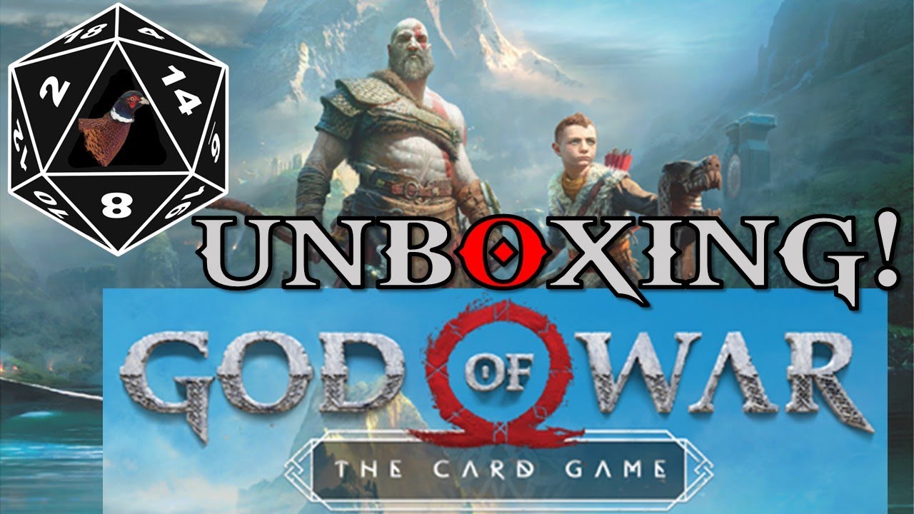 CoolMiniOrNot God Of War: The Card Game - Gioco Di Carte Cooperativo Per 1-4 Giocatori