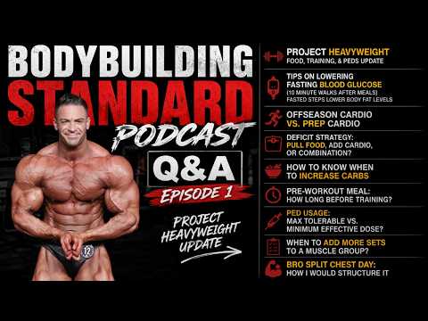 The Bodybuilding Standard Podcast | Project Heavyweight Update