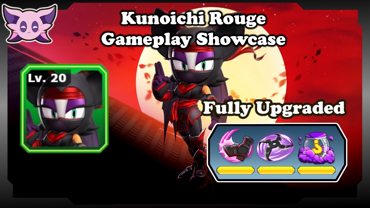 Lv 20 Kunoichi Rouge Gameplay Showcase