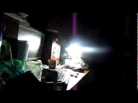 8mm LED განათება x3 - პირველი ტესტი