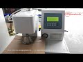 Automatic Bursting Strength Tester-Operation Instruction