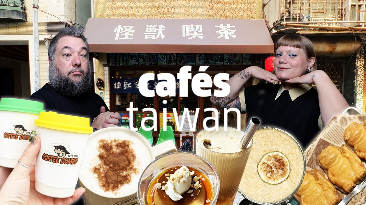 Coffee Shops You Should Visit in TAIWAN 🇹🇼 2026 Café Vlog
