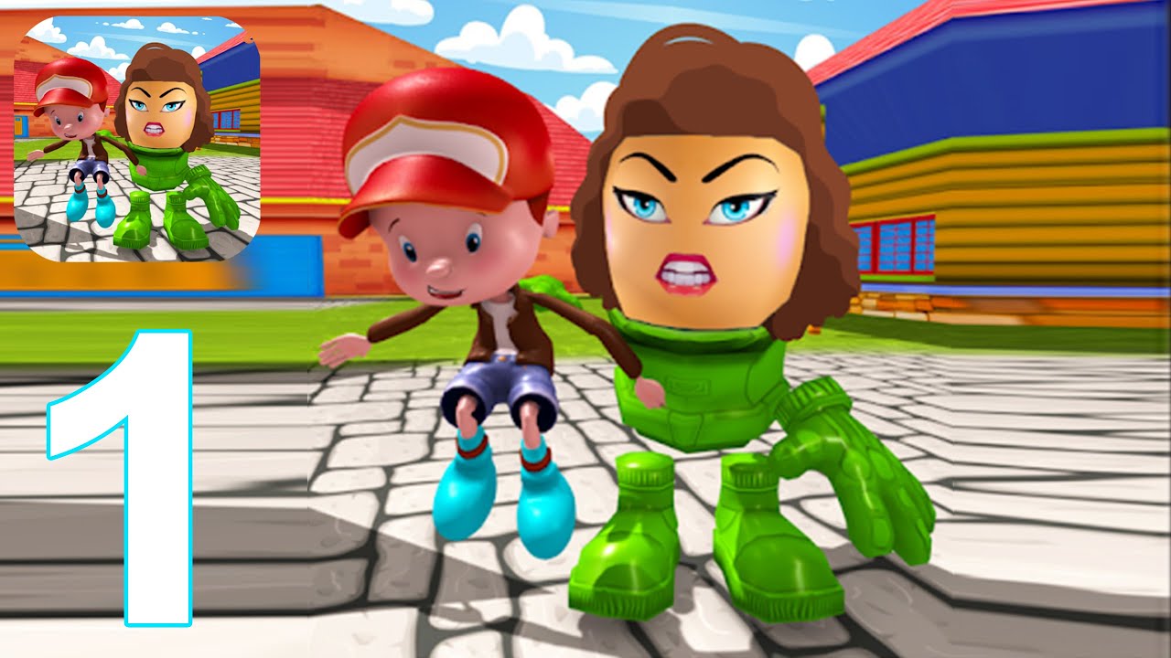 Bad Teachers Scary Granny Teacher Imposter 3D Gameplay Walkthrough Part 1 (IOS/Android)