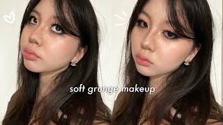 SOFT GRUNGE makeup tutorial ✮ (simple and easy)