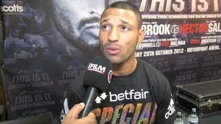 KELL BROOK - 'I WANT TO TAKE KHAN'S CHIN OFF' - INTERVIEW FOR iFILM LONDON / THIS IS IT PRESS CONF. Wealth