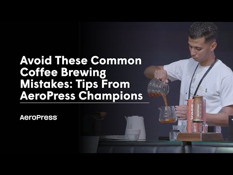 Common AeroPress mistakes to avoid