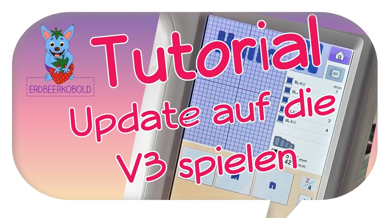 Wie spiele ich ein Update auf die Brother V3??? Anleitung - Tutorial
