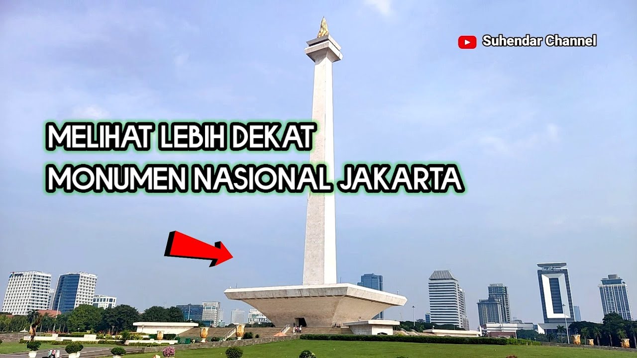 Melihat Lebih Dekat  Monumen Nasional Jakarta Indonesia | Monas Jakarta Part 1