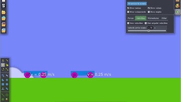 For teaching: Momentum - simple collision of two equal masses (3)