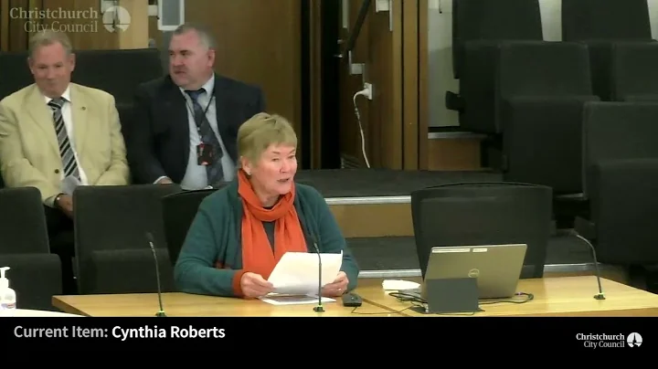 11.05.22 - Item 3 - Cynthia Roberts