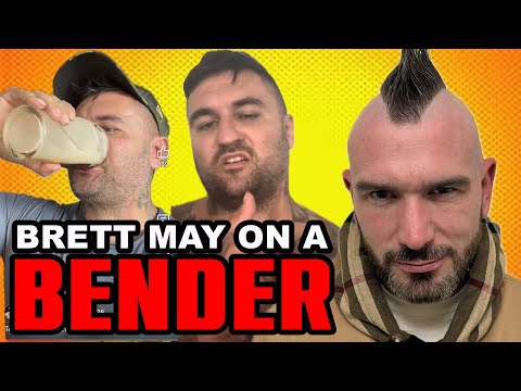 BRETT MAY IS ON A BENDER With HEDGEHOG MAN