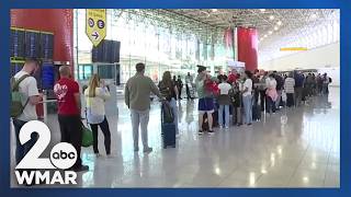 FULL STORY: Long TSA line wait times
