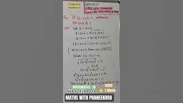 #ComplexNumbers #intermediatesecondyear #vsaqs #ncertmaths #class11 #Maths2A #mathematics2a #TGInter