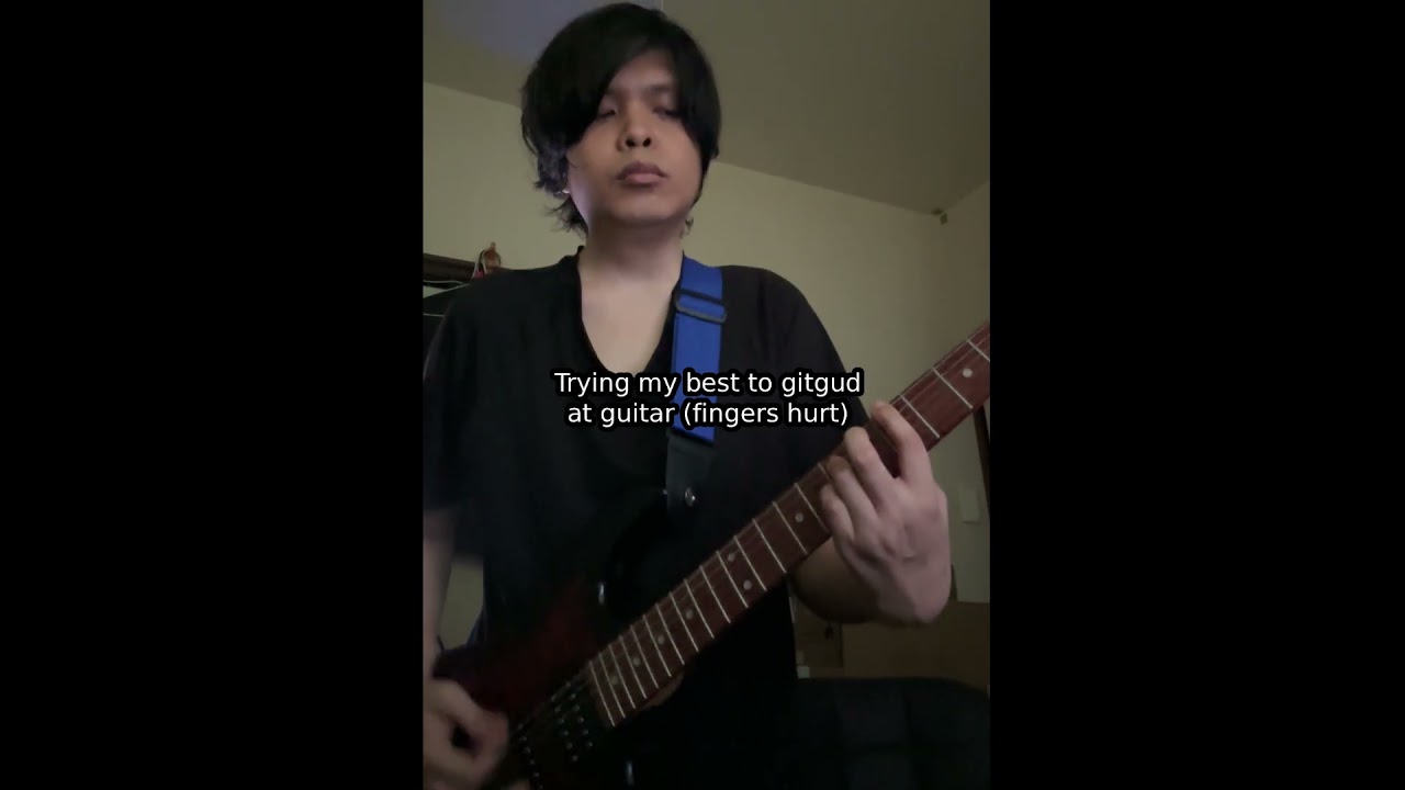 guess the song 😅, I still suck playing guitar.