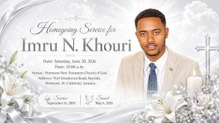 Exclusive Thanksgiving Service for the life of Imru Khouri Profile