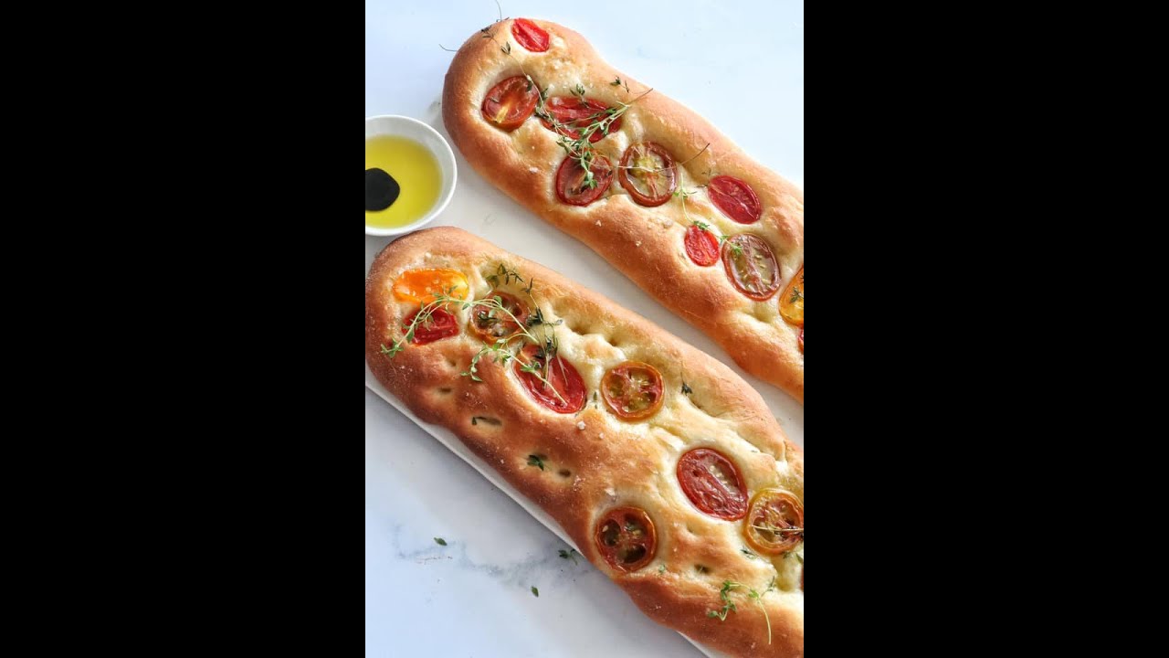 פוקאצ’ות מבצק חלה