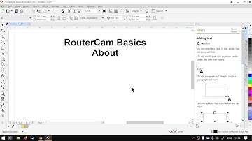 CorelDraw RouterCAM a Basic Overview About the Plugin (Part 1), Step by Step Video Tutorial