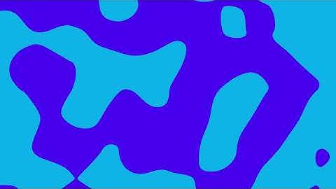 Big blue blobs noise | 4K 60fps animation motion background