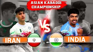 INDIA vs IRAN - 11th Asian Men's Kabaddi Championship