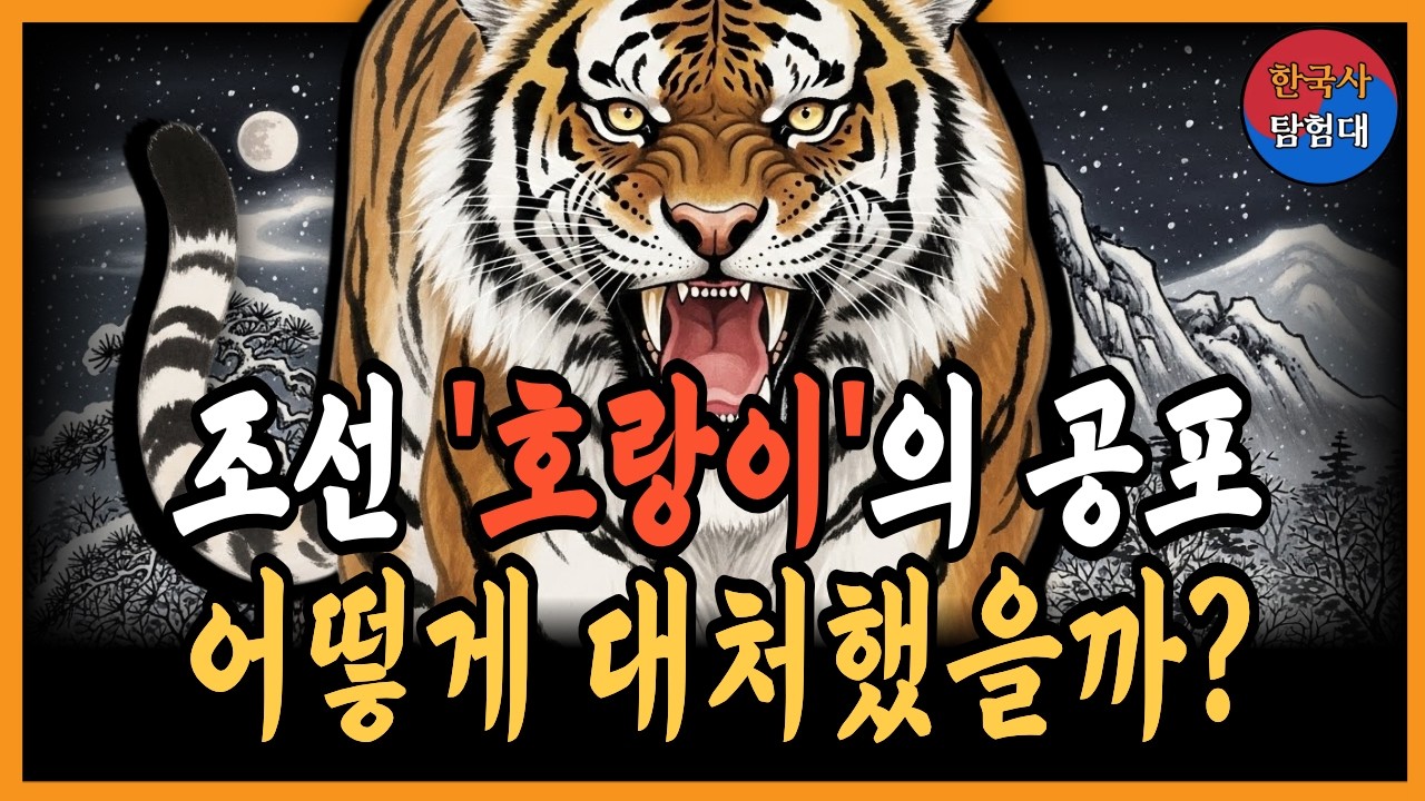 [한국사] 1년에 140명 목숨 앗아간 겨울 호랑이, 서민들의 악몽 | 정사 | 야사