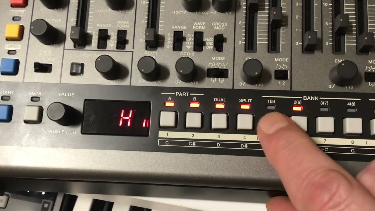 Roland JX-08 Custom Bells (read description)