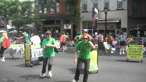 David A Howe Library Book Cart Drill Team