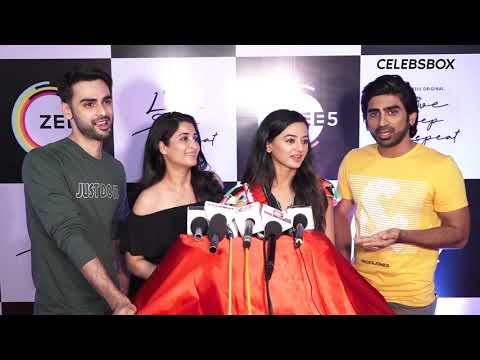 Varun Kapoor,Vandana Pathak and Helly Shah at special screening of LOVE SLEEP REPEAT | CELEBSBOX