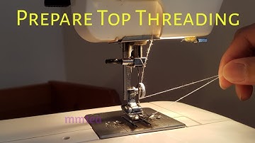 #kenmore #howtosew #sew How To Prepare Top Threading on KENMORE Sewing Machine Model 12