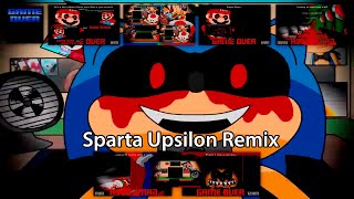 Fnas Maniac Mania All Jumpscares - Sparta Upsilon Remix