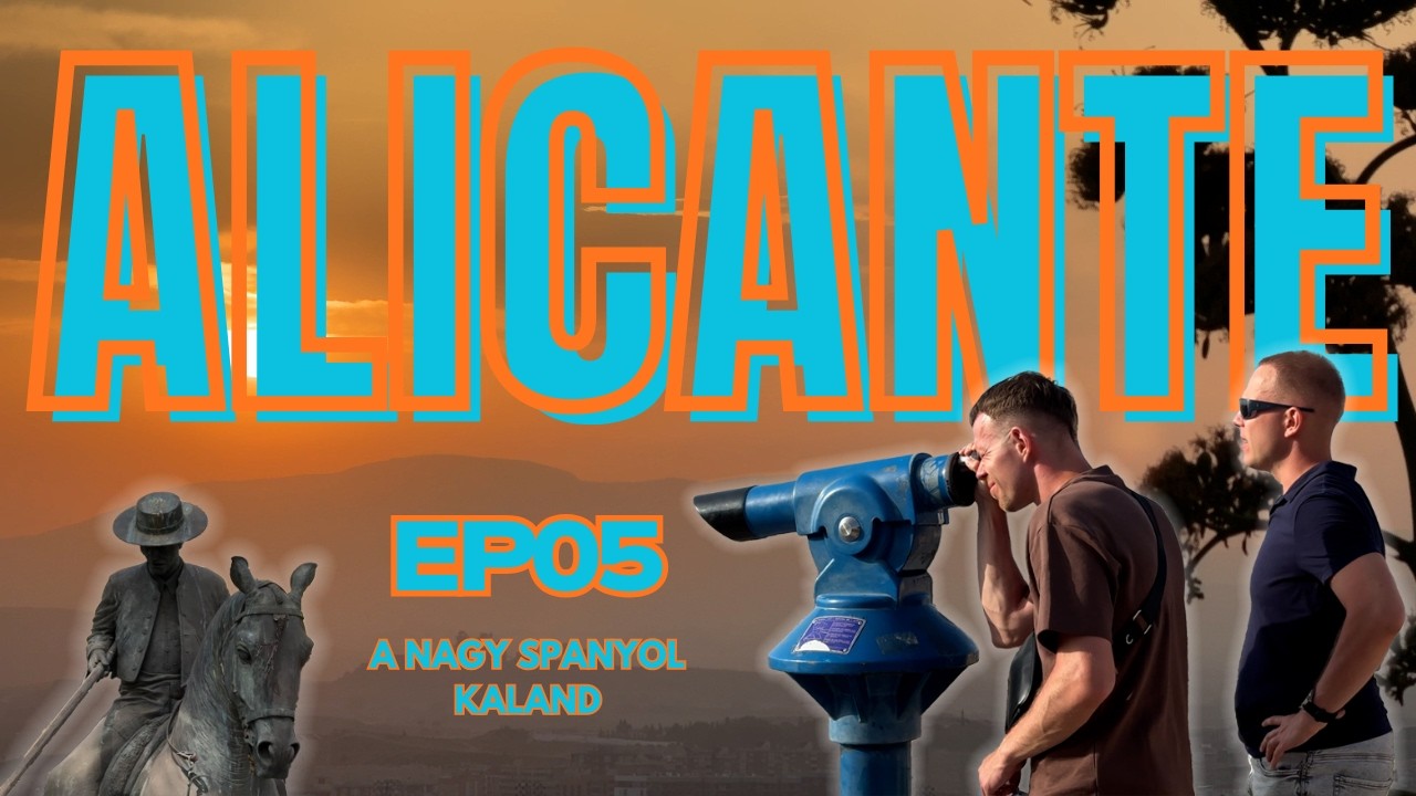 Ez Alicante legszebb oldala! 😍 Tengerpart & Castillo de Santa Bárbara | Nagy Spanyol Kaland #5