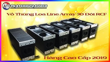 Vỏ Thùng Loa Line Array 30 Đôi RCF Mẫu Mới CAO CẤP ( bán trả góp dàn nhạc sống ) LH 0799060399