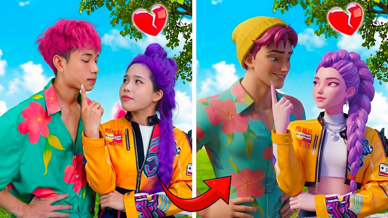 Abby が Rumi に恋した!? 💖 | K-Pop Demon Hunters（パロディ） - YouTube