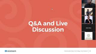 Q&A and Live Discussion