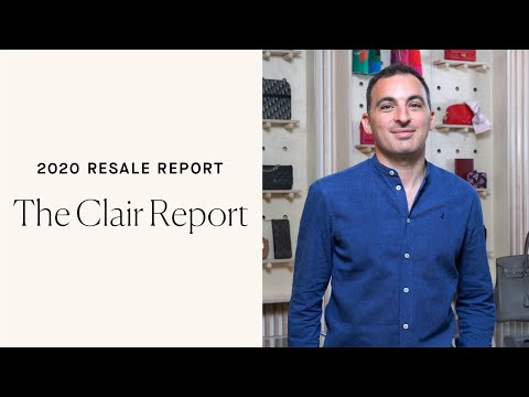 The Clair Report | Founder Charles Gorra Breaks Down Rebag’s 2020 Luxury Resale Report