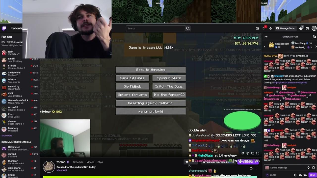 forsen won't be beating xQc's record soon k4yfour YouTube