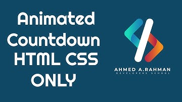 How To Create 3D Number Countdown Animation Effects