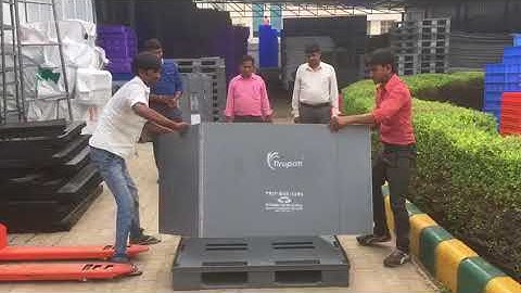 Pallet Lid Sleeve & Foldable Large Containers