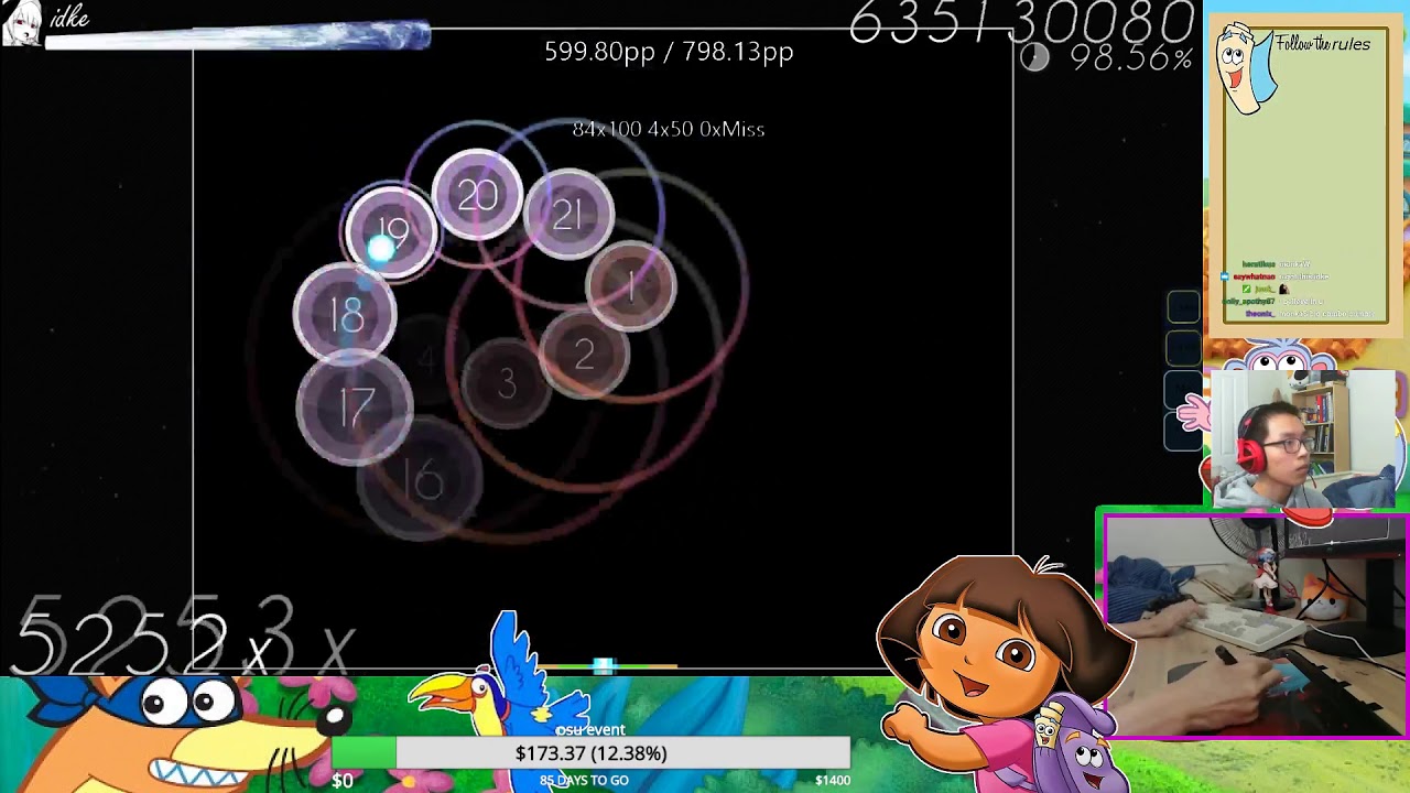 [Live] idke | Aether Realm - The Sun, The Moon, The Star [Mourning] 98.23% {#1 ~740pp if ranked 1❌} umbrella lyrics
