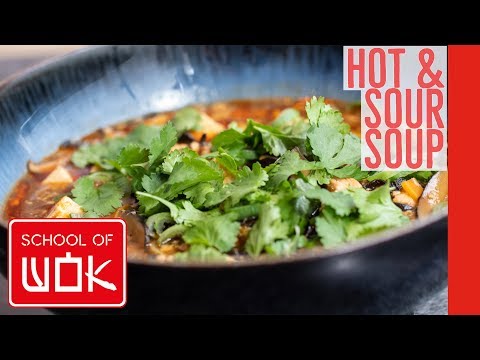 Easy Chinese Hot & Sour Soup Recipe | Wok Wednesdays